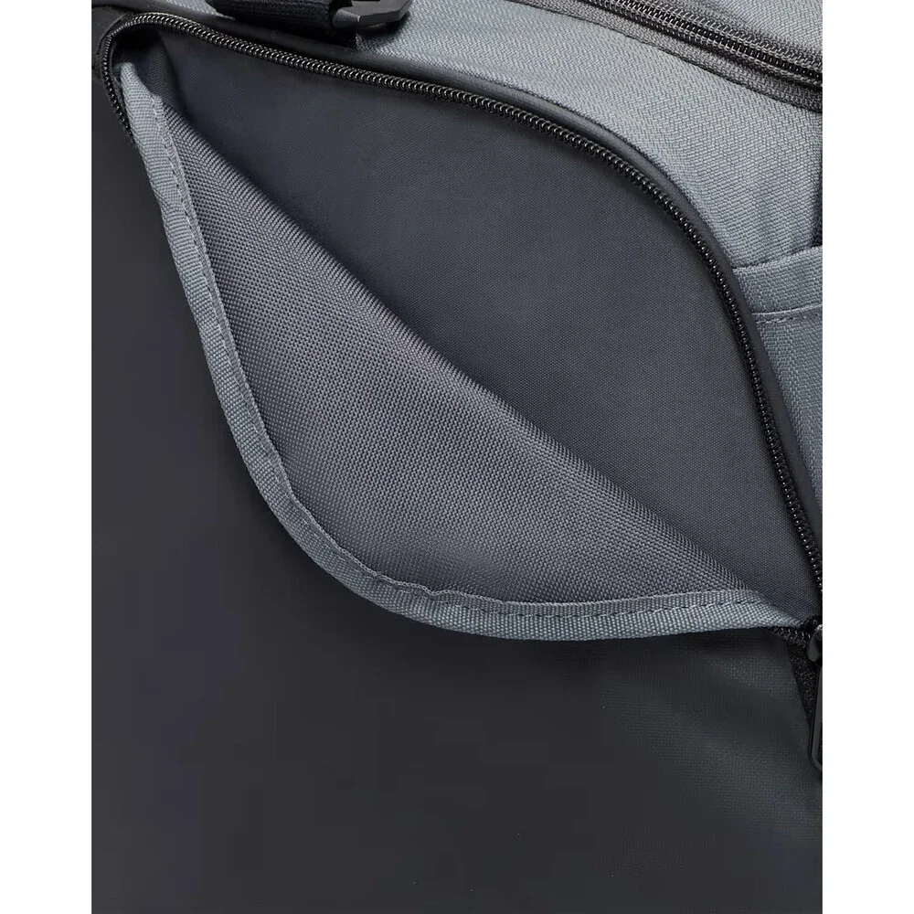 Nike Brasilia 9.5 DH7710-068 Unisex OS Gray Black Training Duffel Bag FLW099